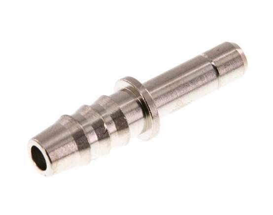 Racor de 6mm x 6mm con pilar de manguera de latón FKM [2 piezas]