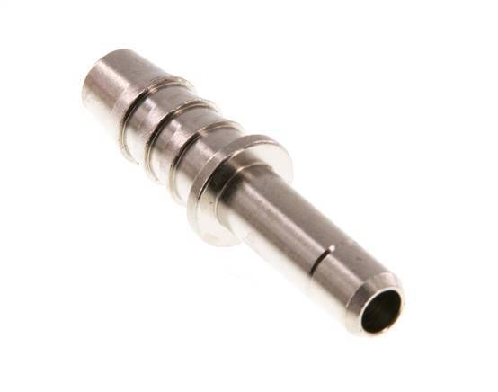 Racor de 6mm x 6mm con pilar de manguera de latón FKM [2 piezas]
