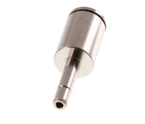 Racor rápido de 6mm x 4mm con latón NBR [2 piezas]