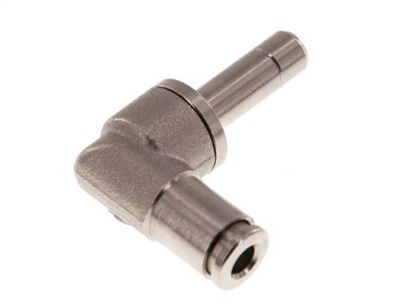 Racor de 4mm x 6mm 90deg con latón NBR [2 piezas]