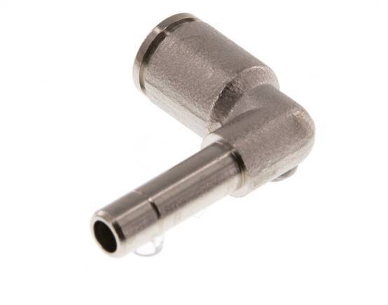 Codo de 6mm x 6mm 90deg Racor con latón NBR [2 Piezas]