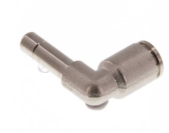 Codo de 6mm x 6mm 90deg Racor con latón NBR [2 Piezas]
