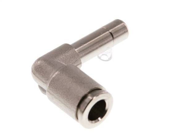 Codo de 6mm x 6mm 90deg Racor con latón NBR [2 Piezas]