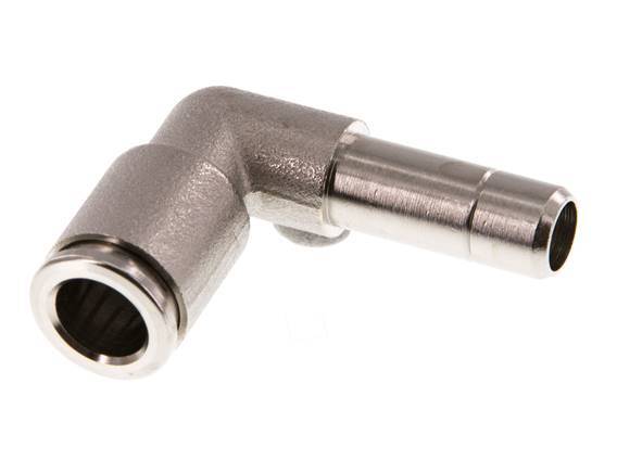 Codo de 90 grados de 8mm x 8mm con latón NBR [2 piezas]