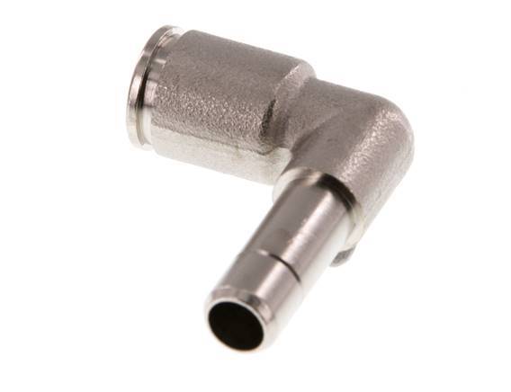 Codo de 90 grados de 8mm x 8mm con latón NBR [2 piezas]