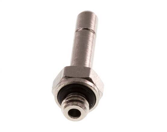 Racor de 4mm x M 5 con rosca macho de latón NBR [10 piezas]