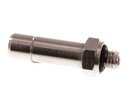 Racor de 6mm x M 5 con rosca macho de latón NBR [5 piezas]