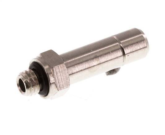 Racor de 6mm x M 5 con rosca macho de latón NBR [5 piezas]