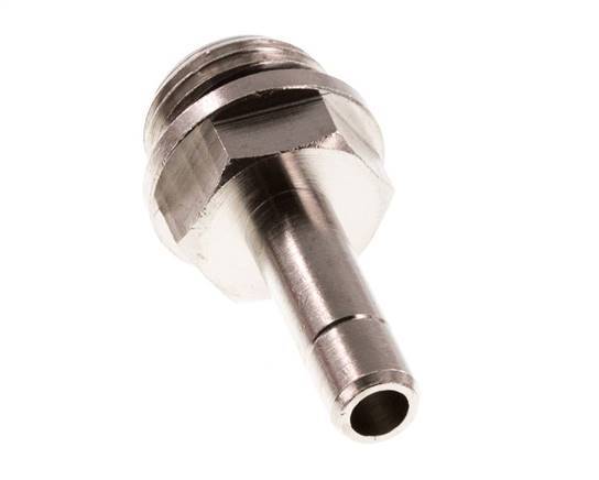 Racor de 6mm x G1/4'' con rosca macho de latón NBR [5 piezas]