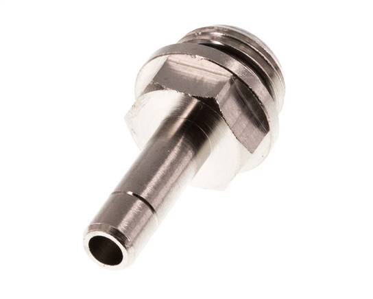Racor de 6mm x G1/4'' con rosca macho de latón NBR [5 piezas]