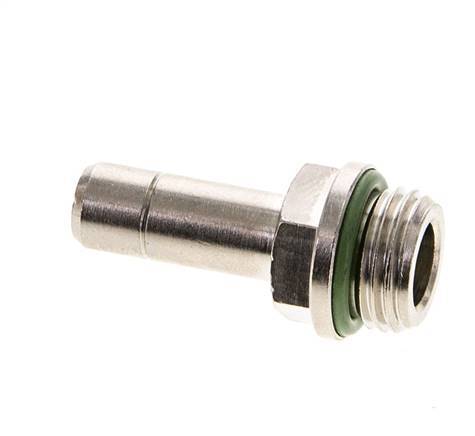 Racor de 8mm x G1/4'' con rosca macho de latón FKM [5 piezas]