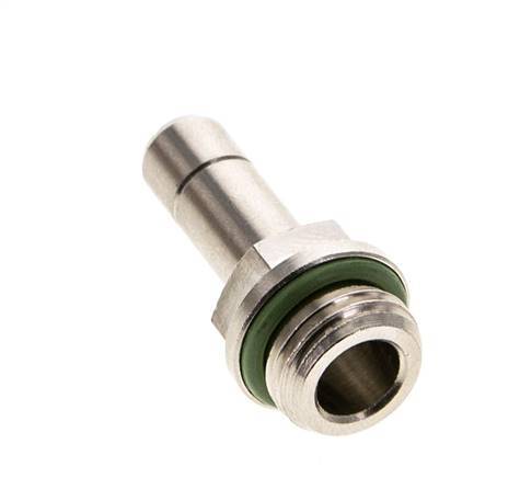 Racor de 8mm x G1/4'' con rosca macho de latón FKM [5 piezas]