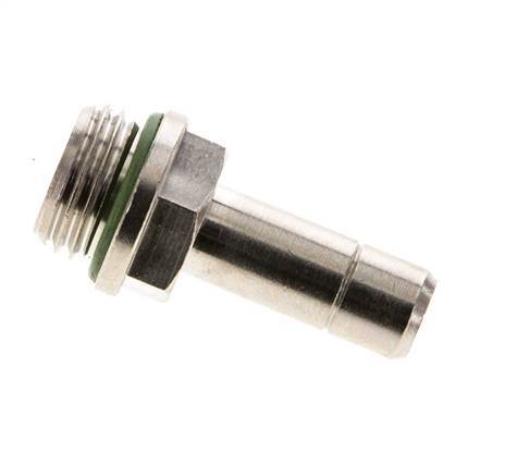 Racor de 8mm x G1/4'' con rosca macho de latón FKM [5 piezas]