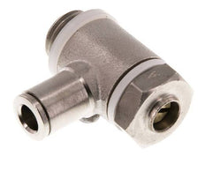 Válvula de control de flujo Codo para medidor 6 mm - G1/4'' Latón Tornillo Ranurado Banjo