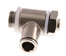Válvula de control de flujo Codo de medición 8 mm - G1/4'' Latón Tornillo ranurado Banjo