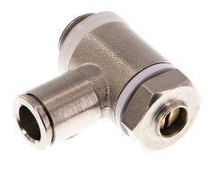 Válvula de control de flujo Codo de medición 8 mm - G1/4'' Latón Tornillo ranurado Banjo