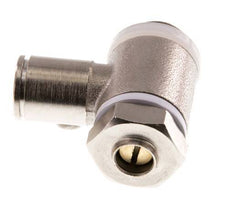 Válvula de control de flujo Codo de medición 8 mm - G1/4'' Latón Tornillo ranurado Banjo