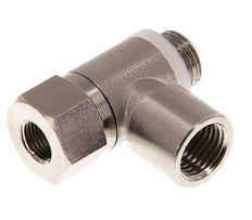 Válvula de retención pilotada G1/4'' codo macho-hembra latón 0,5-10bar (7-145psi)