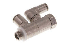 Válvula de retención accionada por piloto 6mm y codo macho G1/8'' Latón 0.5-10bar (7-145psi)