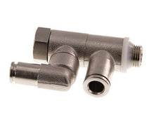 Válvula de retención accionada por piloto 6mm y codo macho G1/8'' Latón 0.5-10bar (7-145psi)