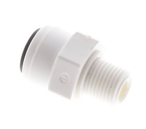 Racor de 6mm x R1/8'' con rosca macho POM EPDM [10 piezas]
