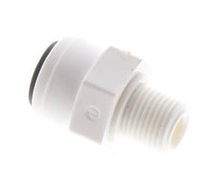 Racor de 6mm x R1/8'' con rosca macho POM EPDM [10 piezas]