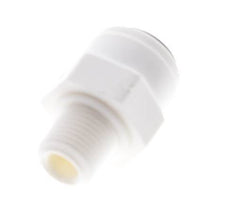 Racor de 6mm x R1/8'' con rosca macho POM EPDM [10 piezas]