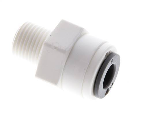Racor de 6mm x R1/8'' con rosca macho POM EPDM [10 piezas]