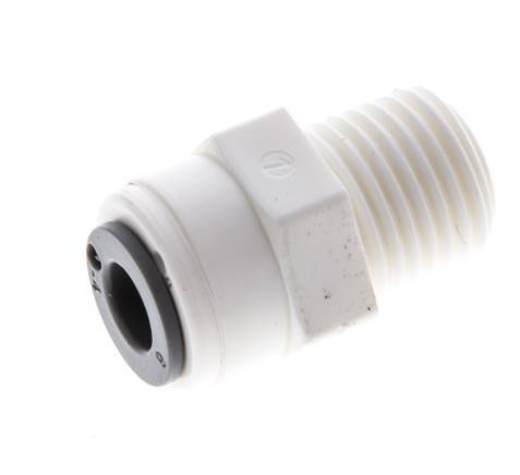 6mm x R1/4'' Push-in Fitting with Male Threads POM EPDM [10 Pieces]