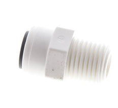 6mm x R1/4'' Push-in Fitting with Male Threads POM EPDM [10 Pieces]