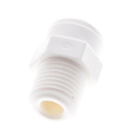 6mm x R1/4'' Push-in Fitting with Male Threads POM EPDM [10 Pieces]