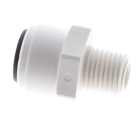 10mm x R1/4'' Push-in Fitting with Male Threads POM EPDM [5 Pieces]
