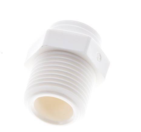 6mm x R3/8'' Push-in Fitting with Male Threads POM EPDM [5 Pieces]