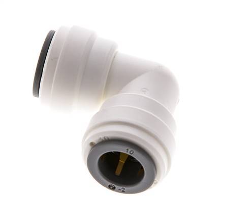 10mm 90deg Elbow Push-in Fitting POM EPDM [5 Pieces]