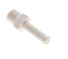 6mm x R1/8'' Plug-in Fitting with Male Threads POM EPDM [10 Pieces]