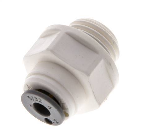 Racor de 5/32'' x G1/4'' con rosca macho POM EPDM [5 piezas]