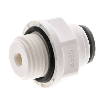 Racor de 3/16'' x G1/4'' con rosca macho POM EPDM [5 piezas]