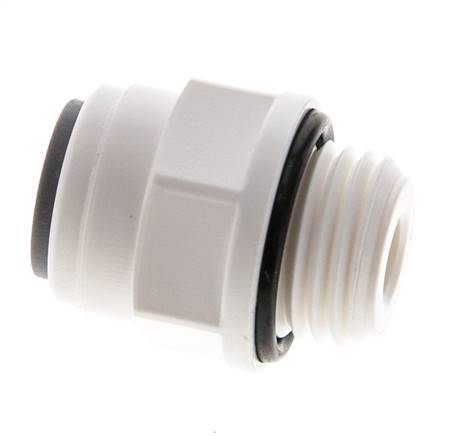 Racor 1/4'' x G1/4'' con rosca macho POM EPDM [5 piezas]