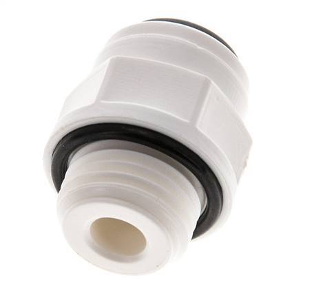 Racor 1/4'' x G1/4'' con rosca macho POM EPDM [5 piezas]