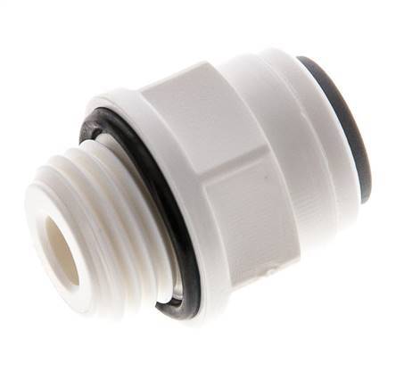 Racor 1/4'' x G1/4'' con rosca macho POM EPDM [5 piezas]