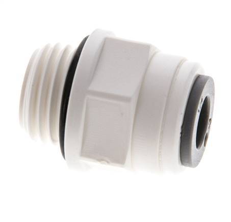 Racor 1/4'' x G1/4'' con rosca macho POM EPDM [5 piezas]