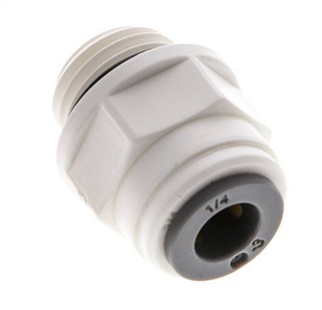Racor 1/4'' x G1/4'' con rosca macho POM EPDM [5 piezas]