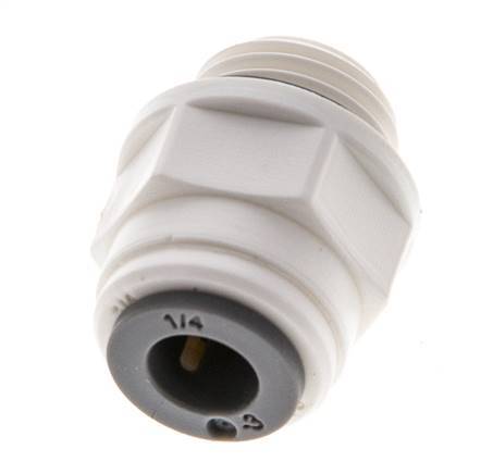 Racor 1/4'' x G1/4'' con rosca macho POM EPDM [5 piezas]