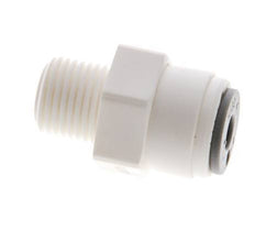 Racor de 5/32'' x R1/8'' con rosca macho POM EPDM [10 piezas]