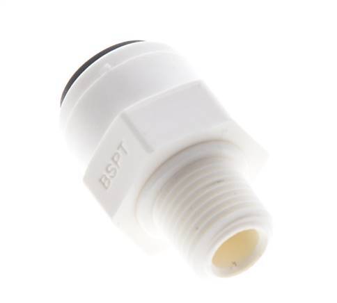 Racor 1/4'' x R1/8'' con rosca macho POM EPDM [10 piezas]