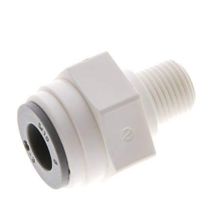 Racor de 5/16'' x R1/8'' con rosca macho POM EPDM [10 piezas]