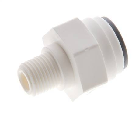 Racor de 5/16'' x R1/8'' con rosca macho POM EPDM [10 piezas]