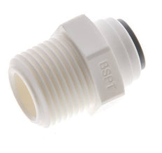 Racor de 1/4'' x R3/8'' con rosca macho POM EPDM [10 piezas]