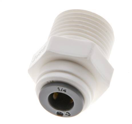 Racor de 1/4'' x R3/8'' con rosca macho POM EPDM [10 piezas]