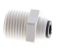 Racor de 1/4'' x R1/2'' con rosca macho POM EPDM [5 piezas]